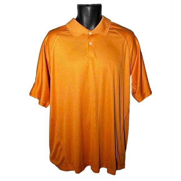 Adidas Orange Golf Polo Climacool Men’s Large NWT - Picture 2 of 7